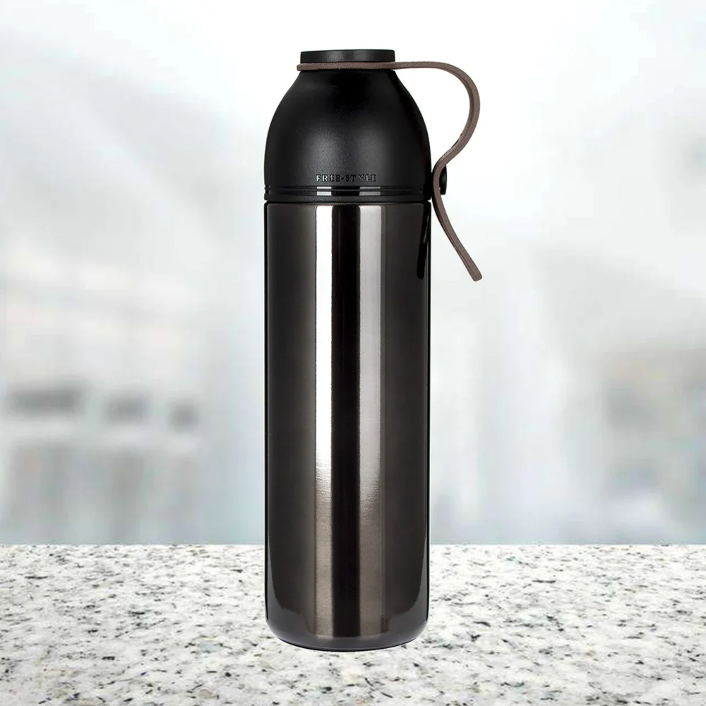 1 шт. 450 мл Портативный 304 Нержавеющая сталь двойной Слои вакуумной изоляцией