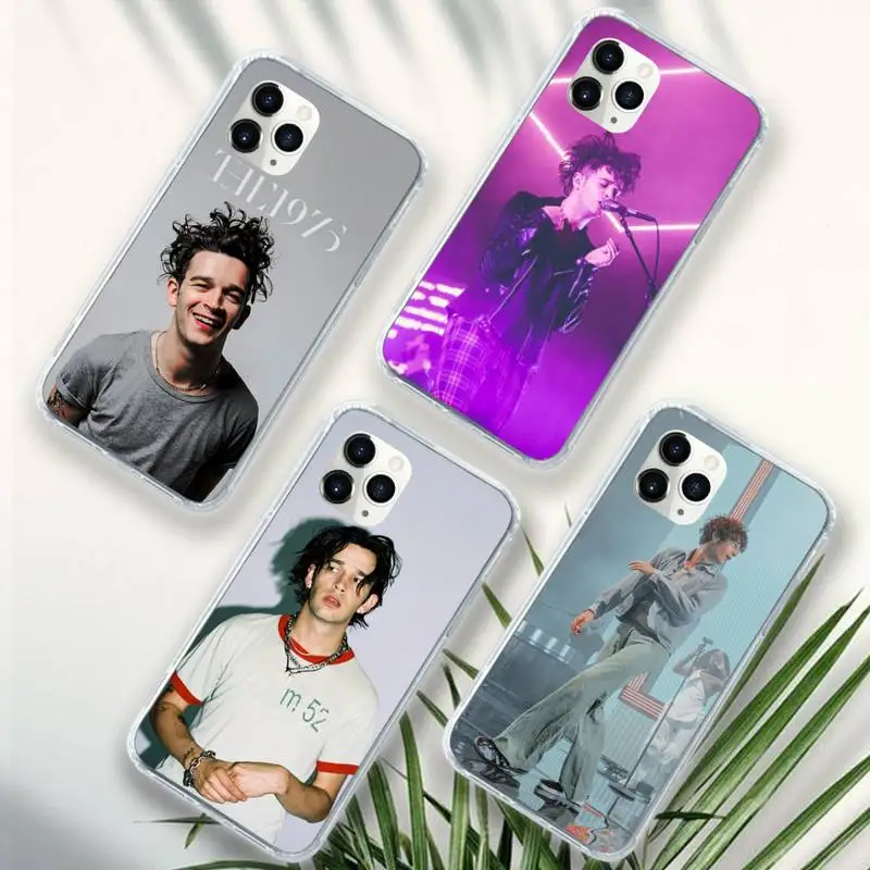 

The 1975 Matthew Healy Phone Case Transparent soft For iphone 12 11 13 7 8 6 s plus x xs xr pro max mini