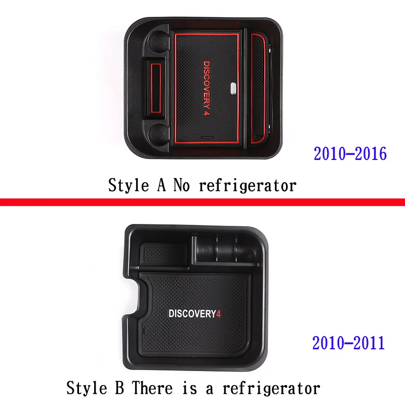 for land rover discovery 4 lr4 2010 2016 car central storage box door phone glove armrest box accessories free global shipping