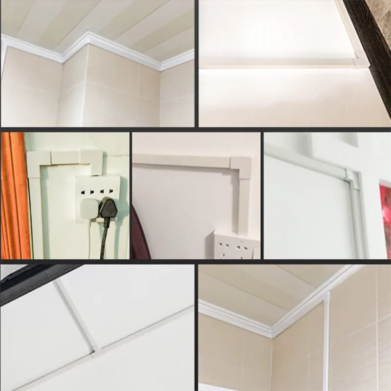 1 шт. самоклеящаяся защита для кабельного органайзера connertor Square Raceway настенная