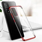 Покрытие бампер чехол из силикона и ТПУ противоударный чехол для Xiaomi Mi 10T Pro Xaiomi Xiomi Mi11 My 11 Lite свет 4G 5G защитная оболочка