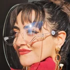 5 шт., защитная маска на все лицо, прозрачная противотуманная маска