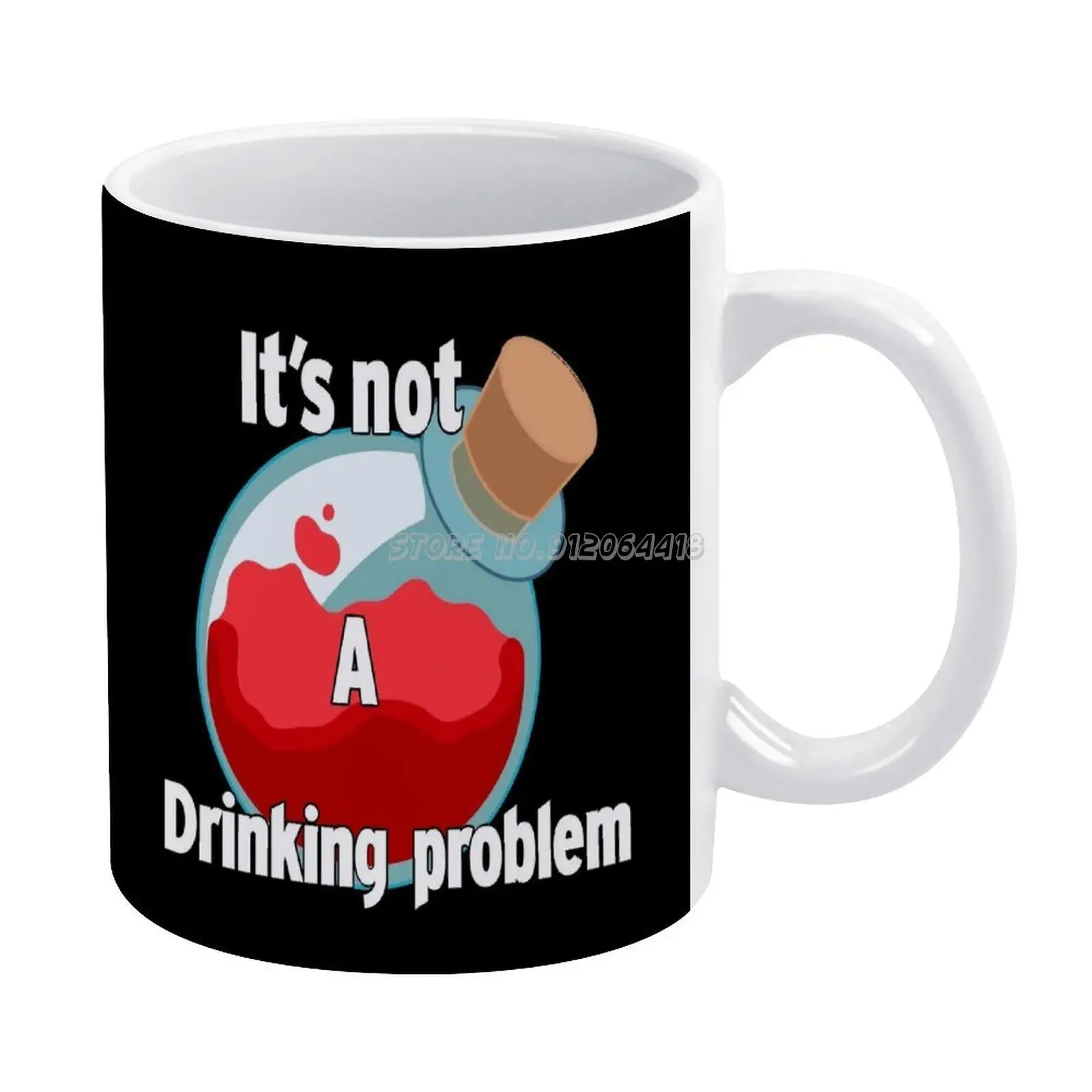 Здоровое зелье кофейные кружки фарфоровая кружка кафе чашки для чая с молоком