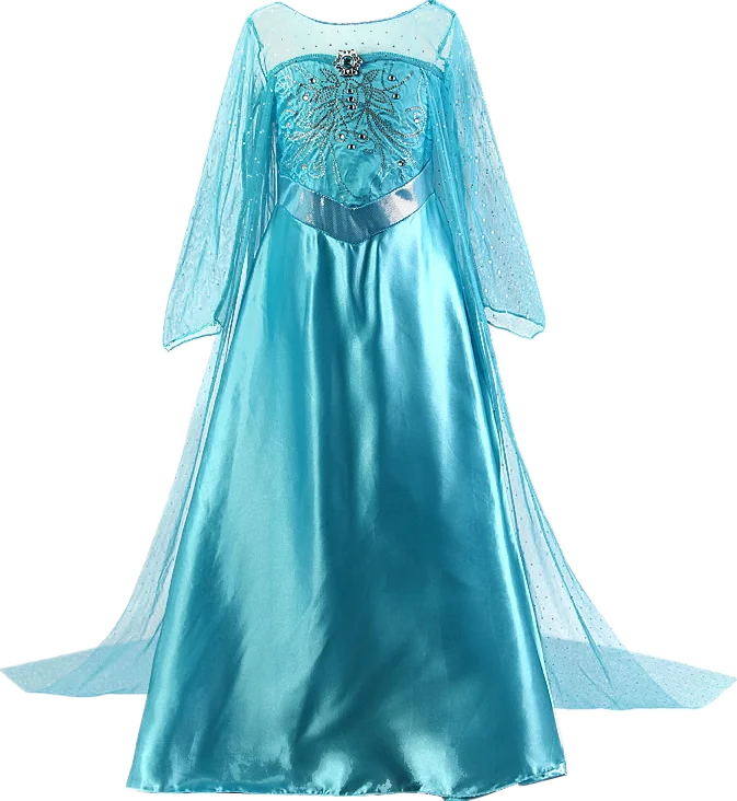 Dress 7 Платье принцессы Рапунцель для девочек от 4 до 10 лет карнавальный костюм на Хэллоуин Детское маскарадное платье принцессы Софии для девочек, рождественское платье - Цвет: Dress 7