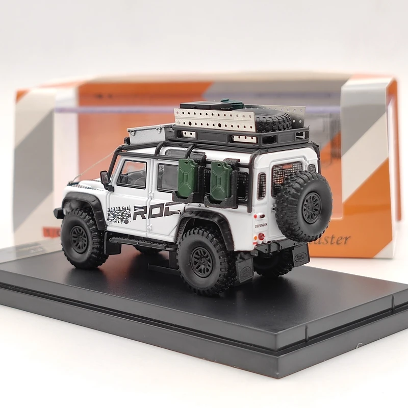 Мастер 1:64 La ~ R Defender 110 ROC большие колеса с чемоданом литые игрушки коллекционные