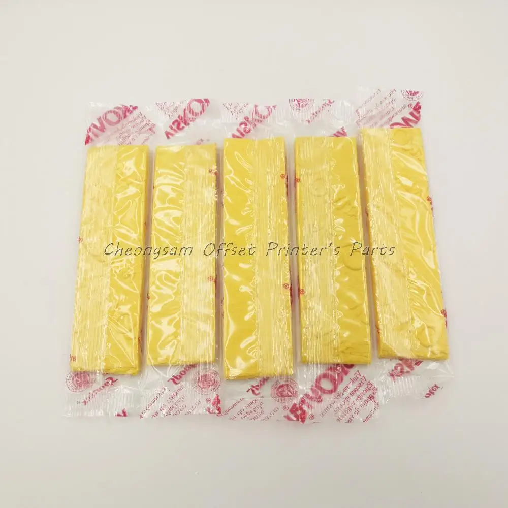 Бесплатная доставка 5 шт. желтый сжатый губчатый принтер Viskovita запчасти для машин