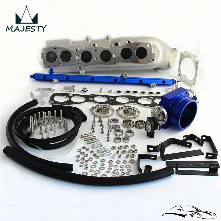 Впускной коллектор + Корпус дроссельной заслонки 90 мм с TPS топливная направляющая