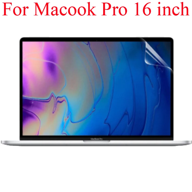 Прозрачная защитная пленка для экрана Macbook Pro 16 дюймов Защитная 2019 Pro16 A2141| |