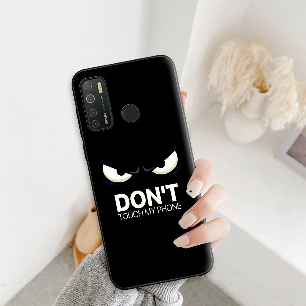 For Tecno Camon 15 Case TPU Protective Cover on Silicone Soft Phone Fox |