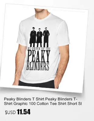Футболка Peaky Blinders, футболка Peaky Blinders, футболка с графикой, 100 хлопок, футболка с коротким рукавом, 6xl, Мужская модная Милая футболка