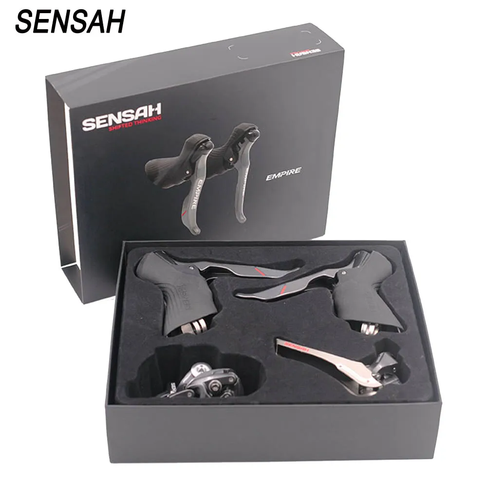 SENSAH 2x11 скоростной дорожный велосипед группа трансмиссии + передняя и задняя