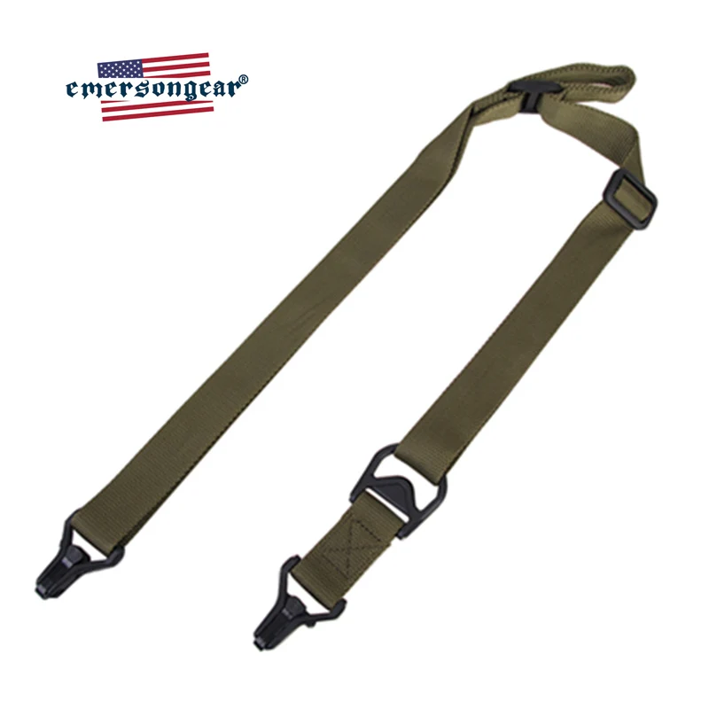 

Emersongear Tactical MAP Style MS3 Gun Sling Shoulder Strap Two Point Double Rifle Belt Airsoft Military Hunting Shooting Nyon