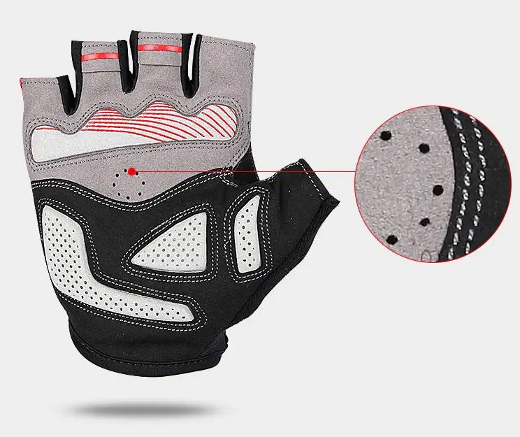 

GUB 2099 bicycle half finger gloves with gel man woman summer short unisex