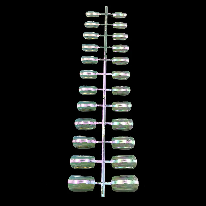 FQAB12 Fingerqueen 24 шт короткие накладные ногти полное покрытие поддельные ногти ABS Искусственные Советы украшения для дизайна ногтей женские косметические средства для ногтей удлинитель - Цвет: FQAB12