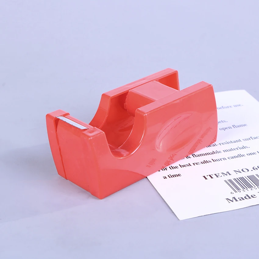 1 шт. Карамельный цвет резак для малярной ленты диспенсер школы и офиса Пластик