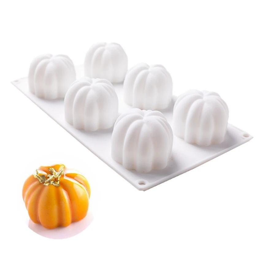 3D Силиконовая Тыква для Хэллоуина искусственные формы помадки шоколада