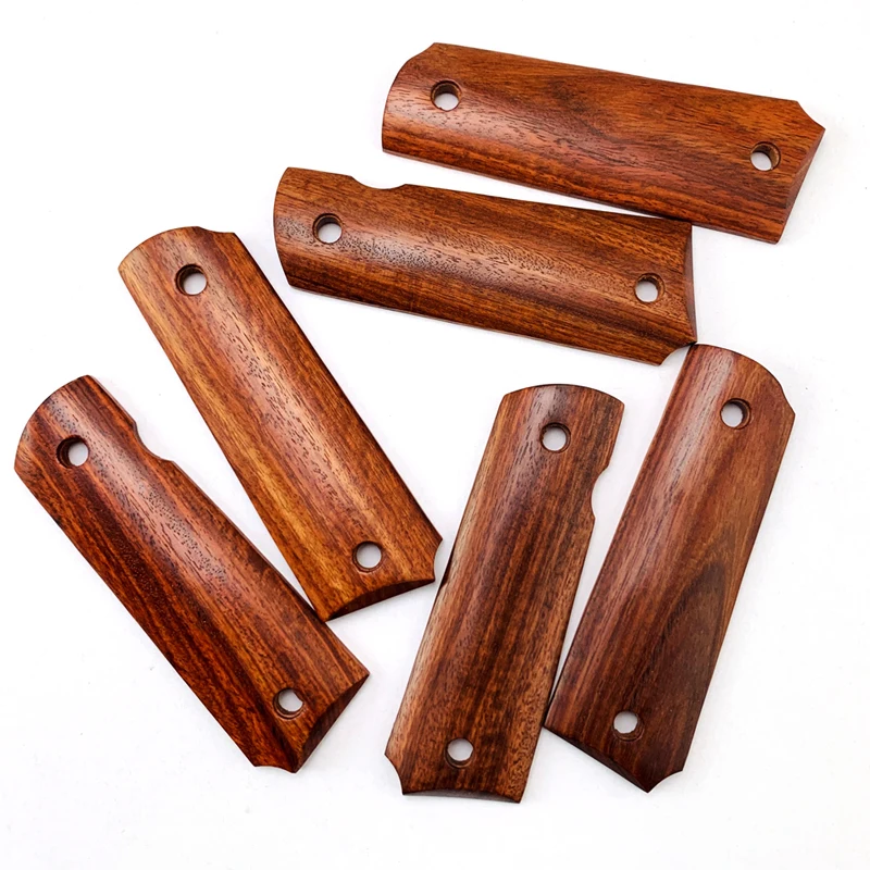 Ручки для пистолета 1911 дюйма захваты ручек из красного сандалового дерева