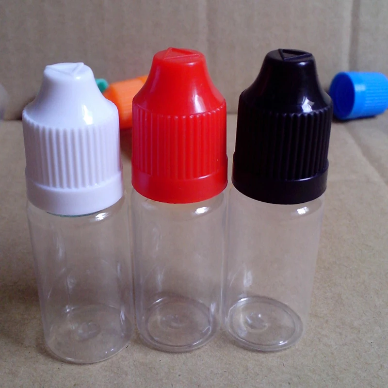 2 шт 10 мл ПЭТ жесткий пластиковый капельница бутылка с детородной крышкой и