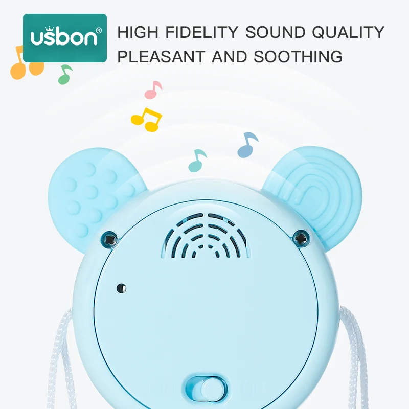 Usbon Детские ручные колокольчики игрушки головоломка музыка и светильник