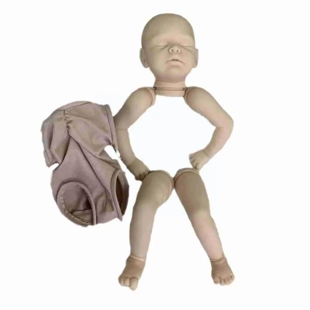 

20inch Simulation Flesh-colored Kit Popular Sleeping Lifelike Soft Little Reality Tool Color Baby Parts Simulated Kid Cute Q0K8
