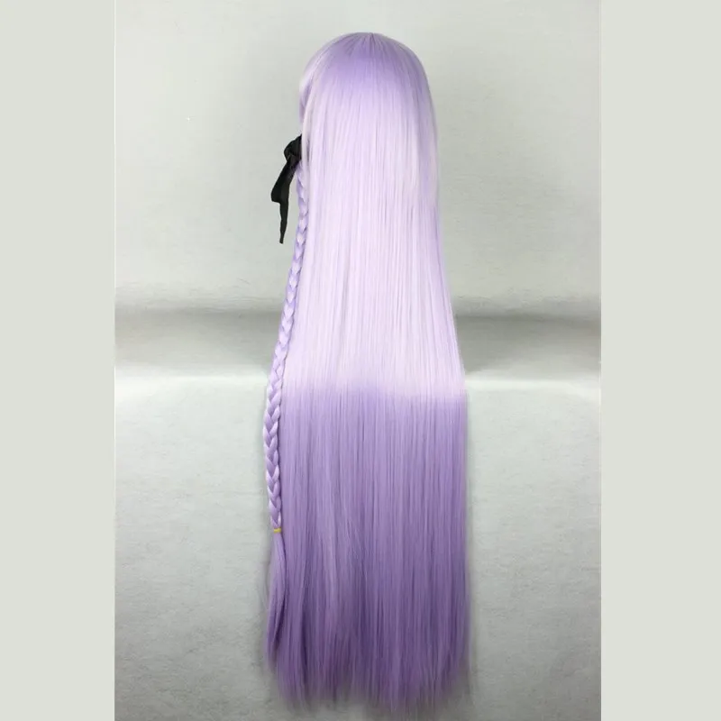 Аниме игры Danganronpa Kirigiri Kyouko Принцесса парик косплей костюм Dangan Ronpa Девушки Длинные