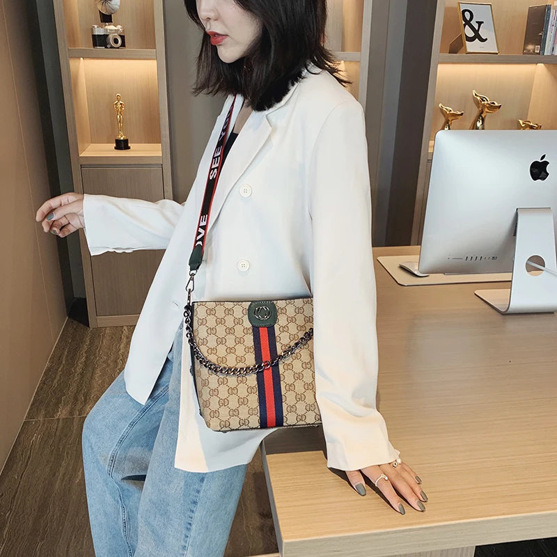 Женские роскошные дизайнерские сумочки сумки с двойными ремешками маленькие на