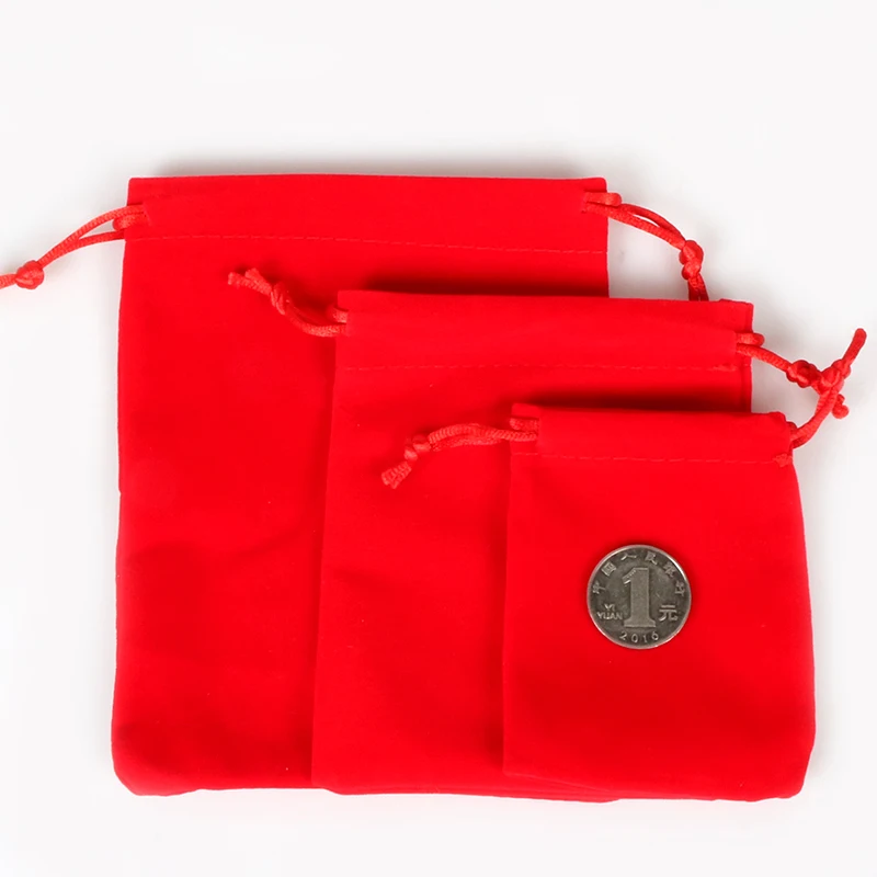 Профессиональный изготовленный на заказ Прямой производитель бархатный мешок с