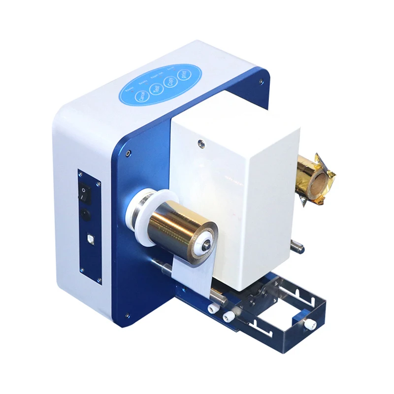 

Cylinder Bronzing Machine Test Tube Hot Stamping Machine Round Tube Printer Advertising Pen Spray Glue Logo Bronzing Machine
