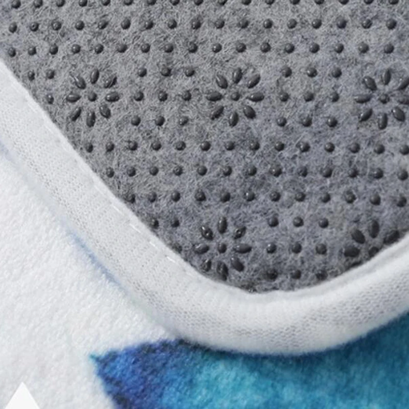 Космический коврик для Галактики круглый ковер спальни гостиной нескользящий