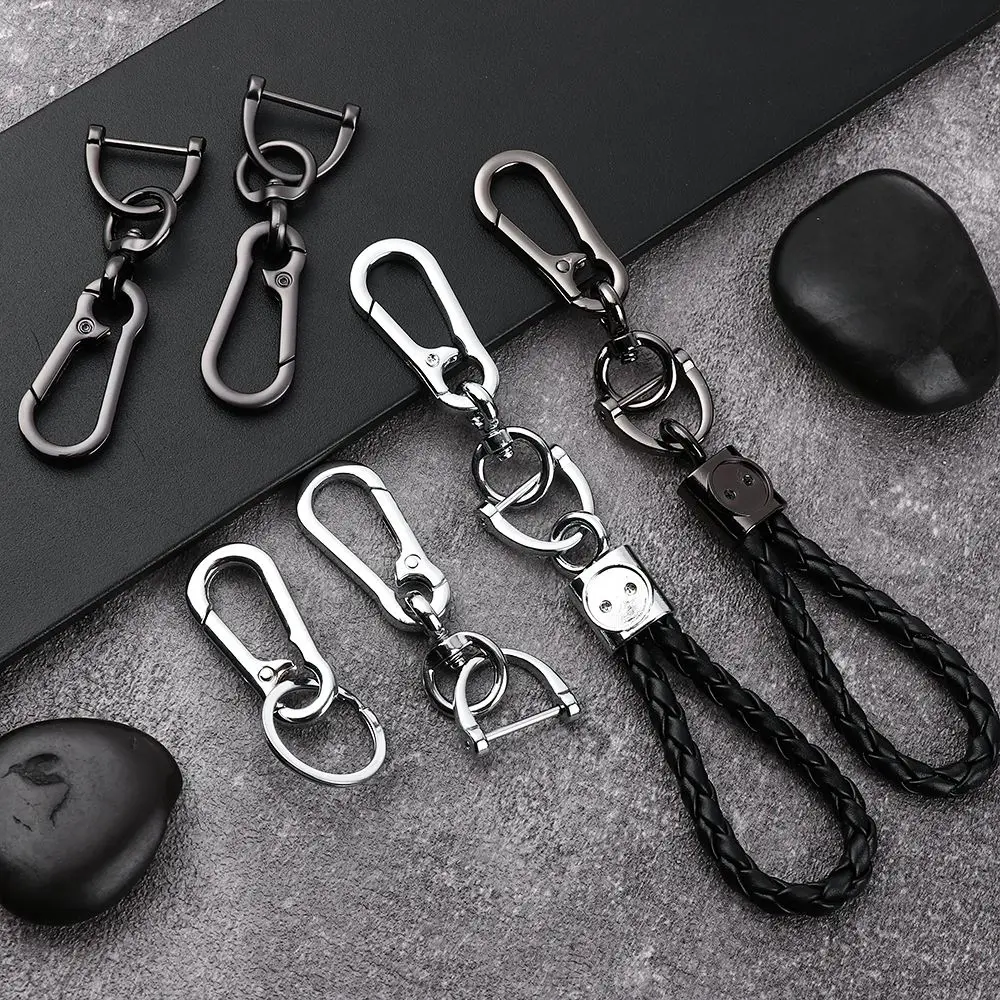

Multistyles Horseshoe Buckle Metal EDC Creative Buckle Holder Keychain Tool Car Keyring Camping Keys Chain