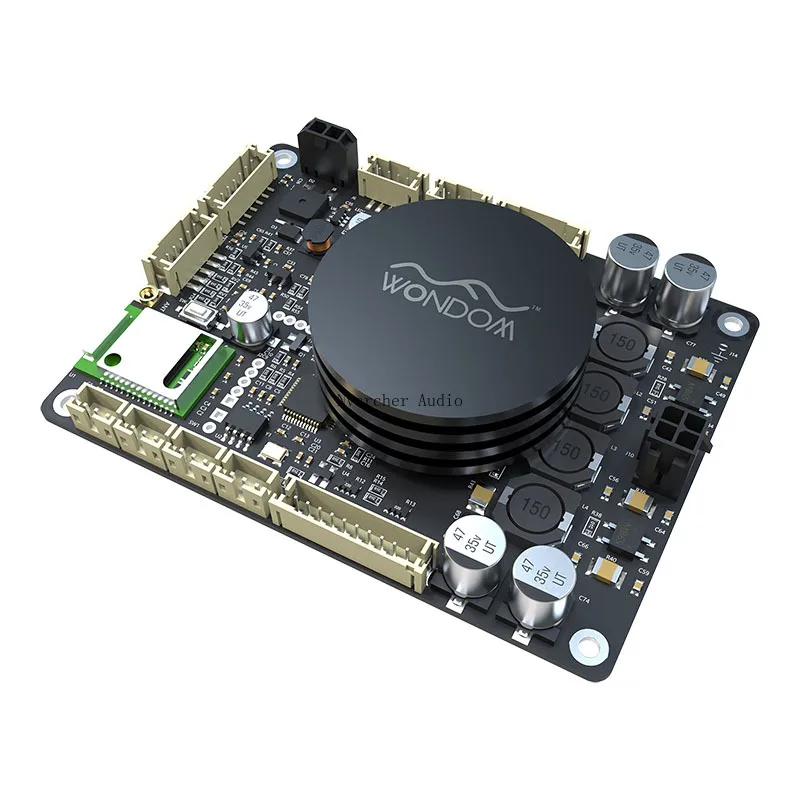 Bluetooth 5 0 2x50 Вт стерео класса D Модуль усилителя мощности с DSP ADAU1701|Усилители