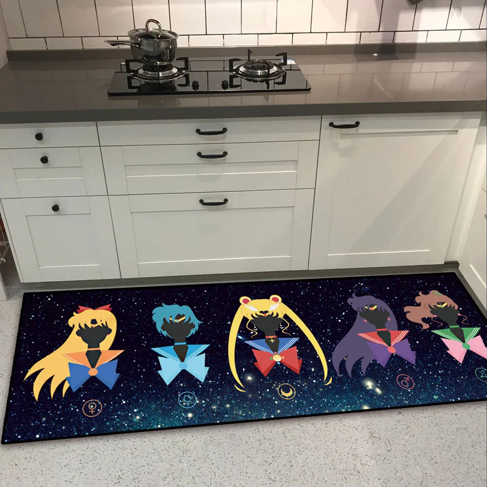 Напольный коврик Luna Space Sky Mars нескользящий ковер для гостиной кухни подарки