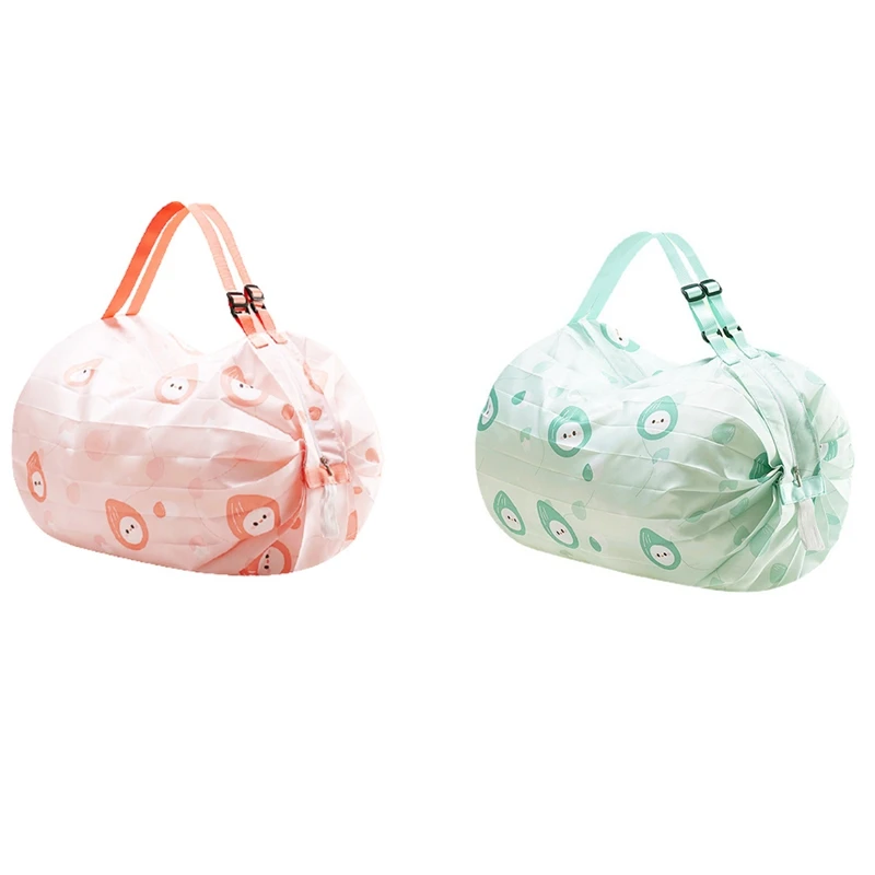 

NEW-Foldable Oxford Storage Bag Large-Capacity Shopping Bag Multi-Purpose Environmental Protection Bag Handle Bag