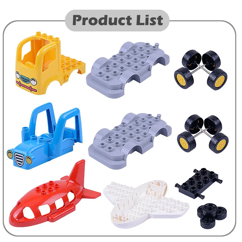 Детский конструктор грузовик большой размер|Блочные конструкторы| |