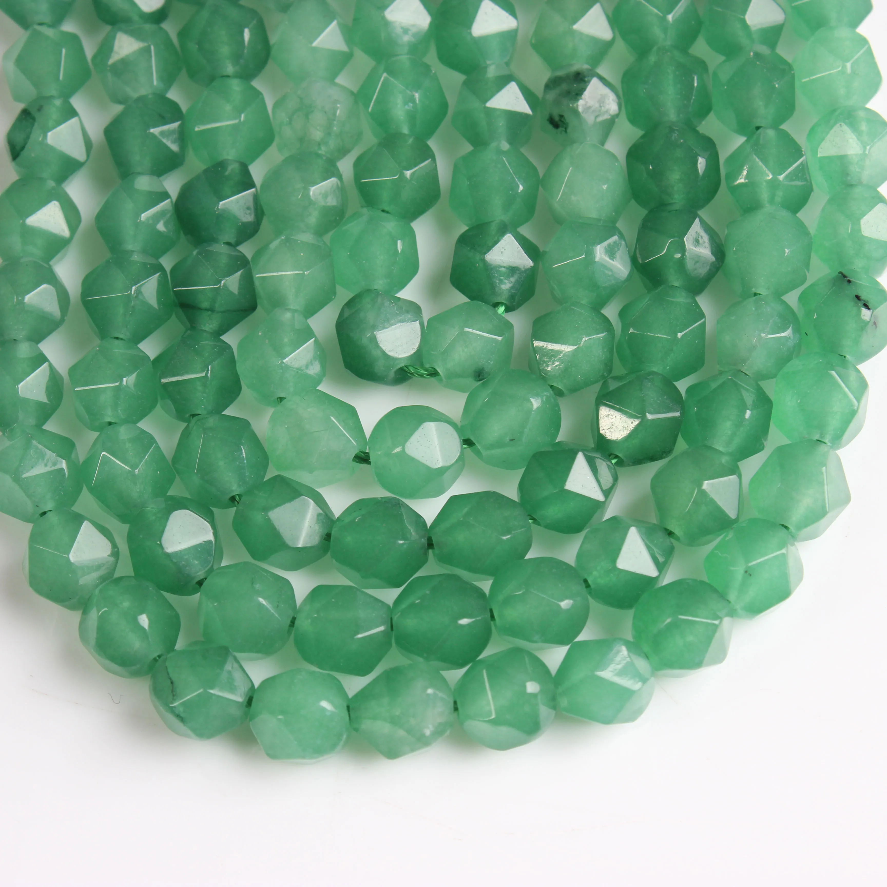

Fashion jewelry natural gem universal cutting stone bead 8mm DIY bracelet necklace and accessories