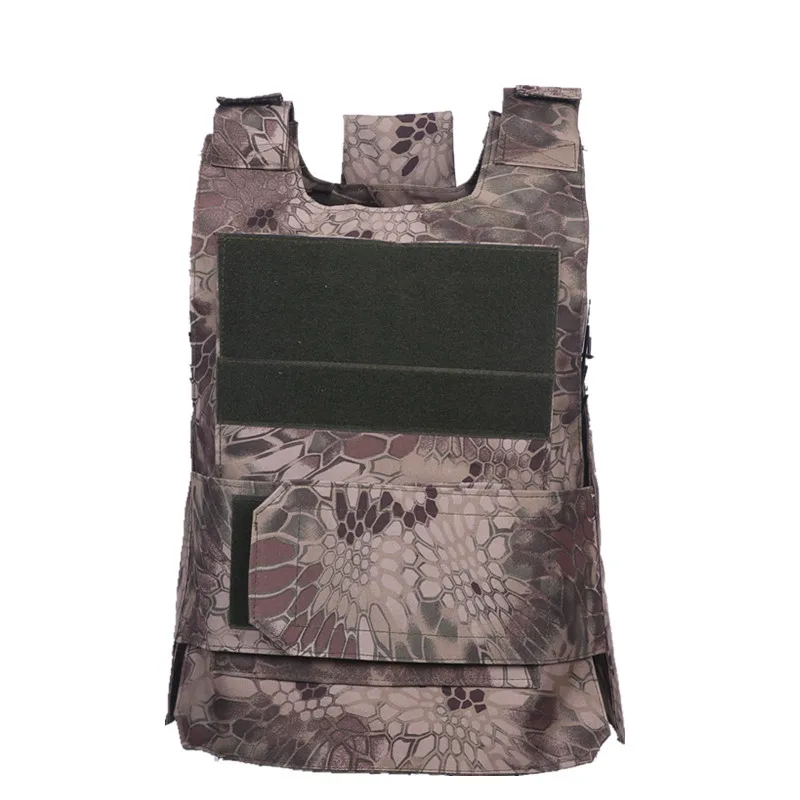 Jungle python Уличный Сверхлегкий Тактический Жилет Molle, полицейский военный Cs армейский боевой бронежилет для страйкбола, пейнтбола, штурмовой тактический жилет - Цвет: Jungle python