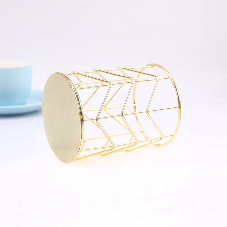 Золотой держатель для ручек Северная Европа INS розовое золото офисные