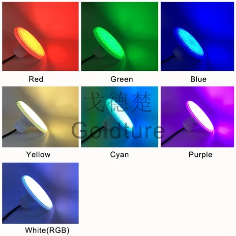 Подводные огни HKGOLDTURE RGB 12В 25-60Вт