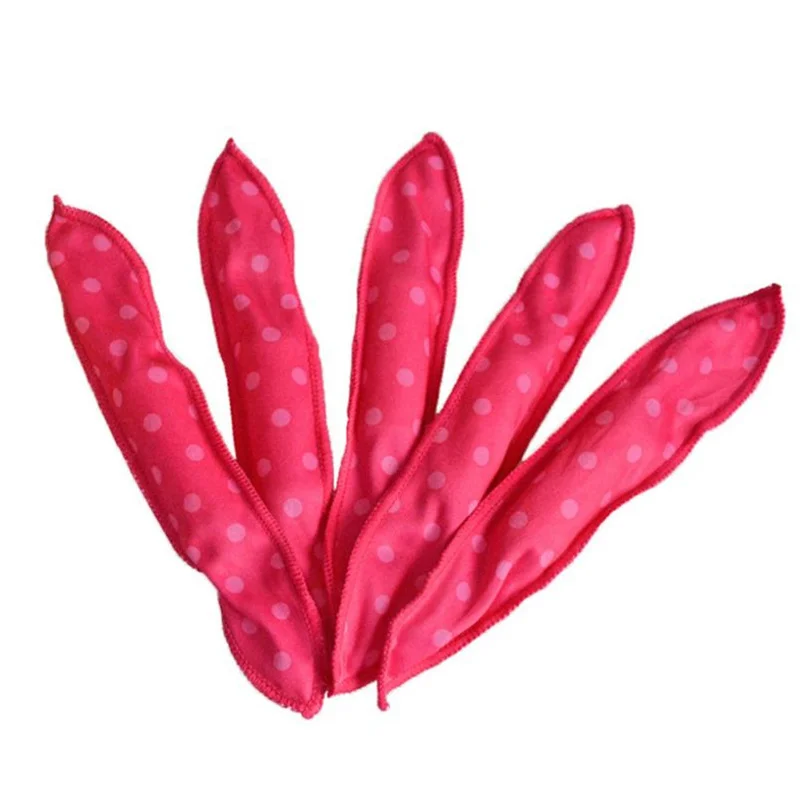 

10Pcs/Lot Hair Curlers Soft Sleep Pillow Hair Rollers Set Best Flexible Foam And Sponge Magic Hair Care Diy Hair Styling Tool