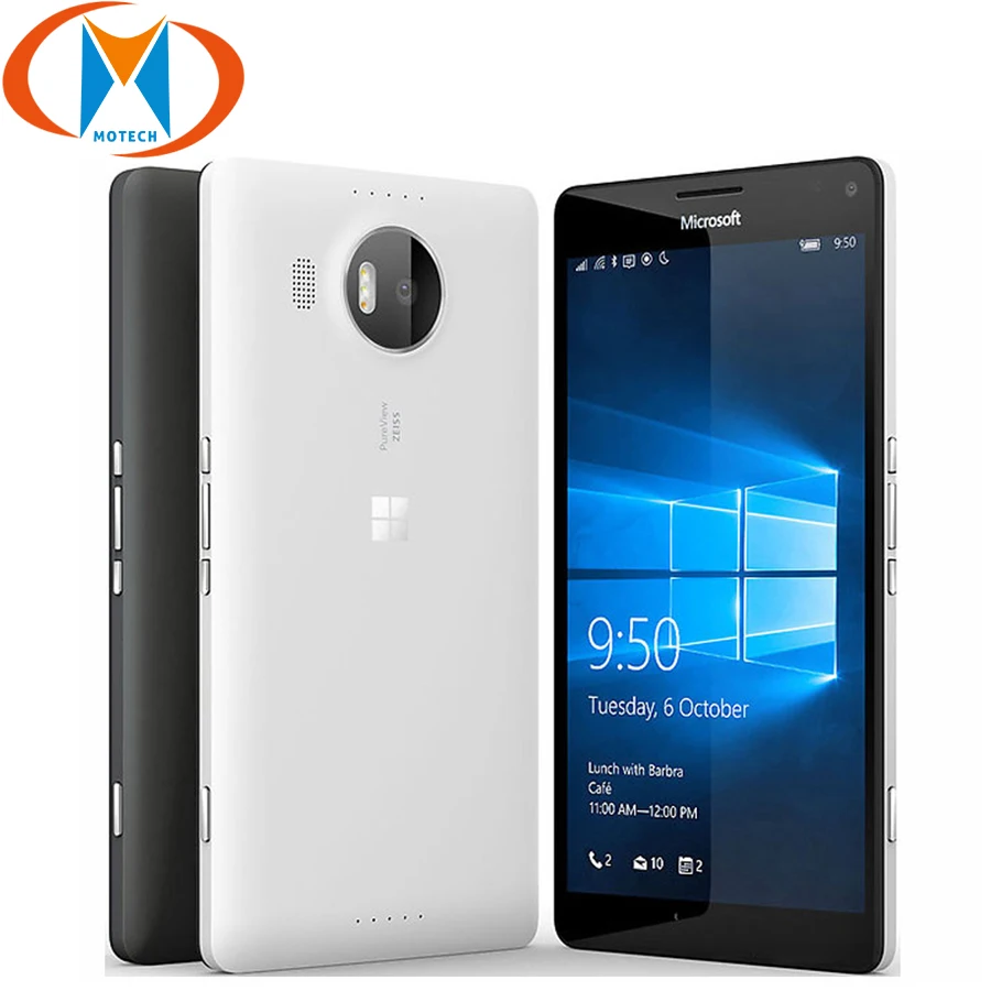 Nokia microsoft Lumia 950 XL RM-1116 мобильный телефон с двумя sim-картами 4G LTE 32 Гб 3 Гб 5," Восьмиядерный NFC телефон Snapdragon 810