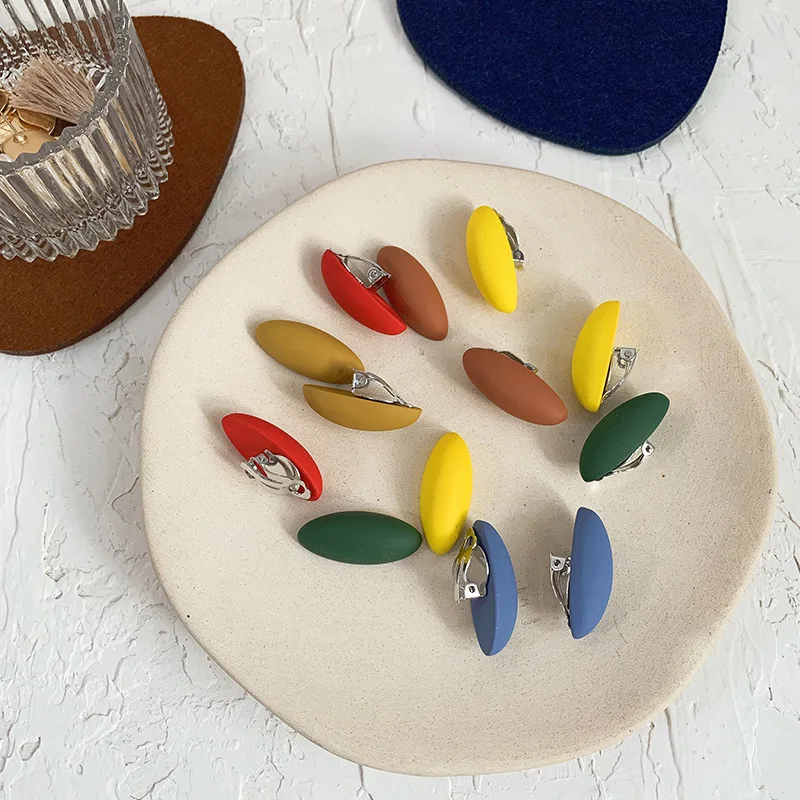 DoreenBeads женские серьги Morandi цвет уксусная кислота акриловые простые свежие