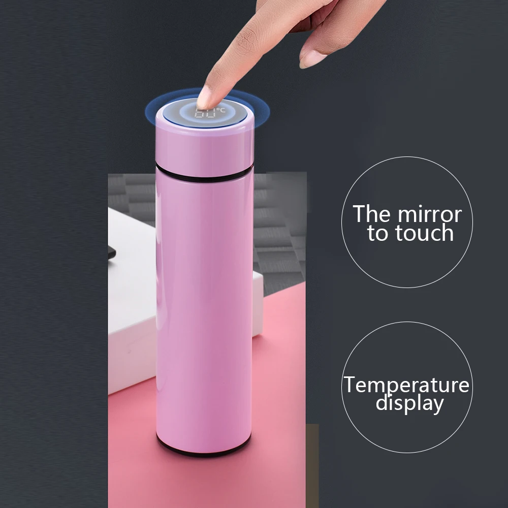 Термос из нержавеющей стали смарт-термометр дорожная кружка для кофе