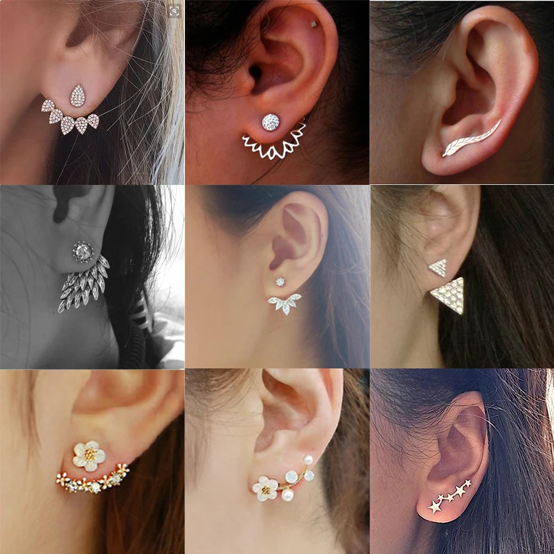 Хит женские серьги золотые для взрослых очаровательные милые металлические