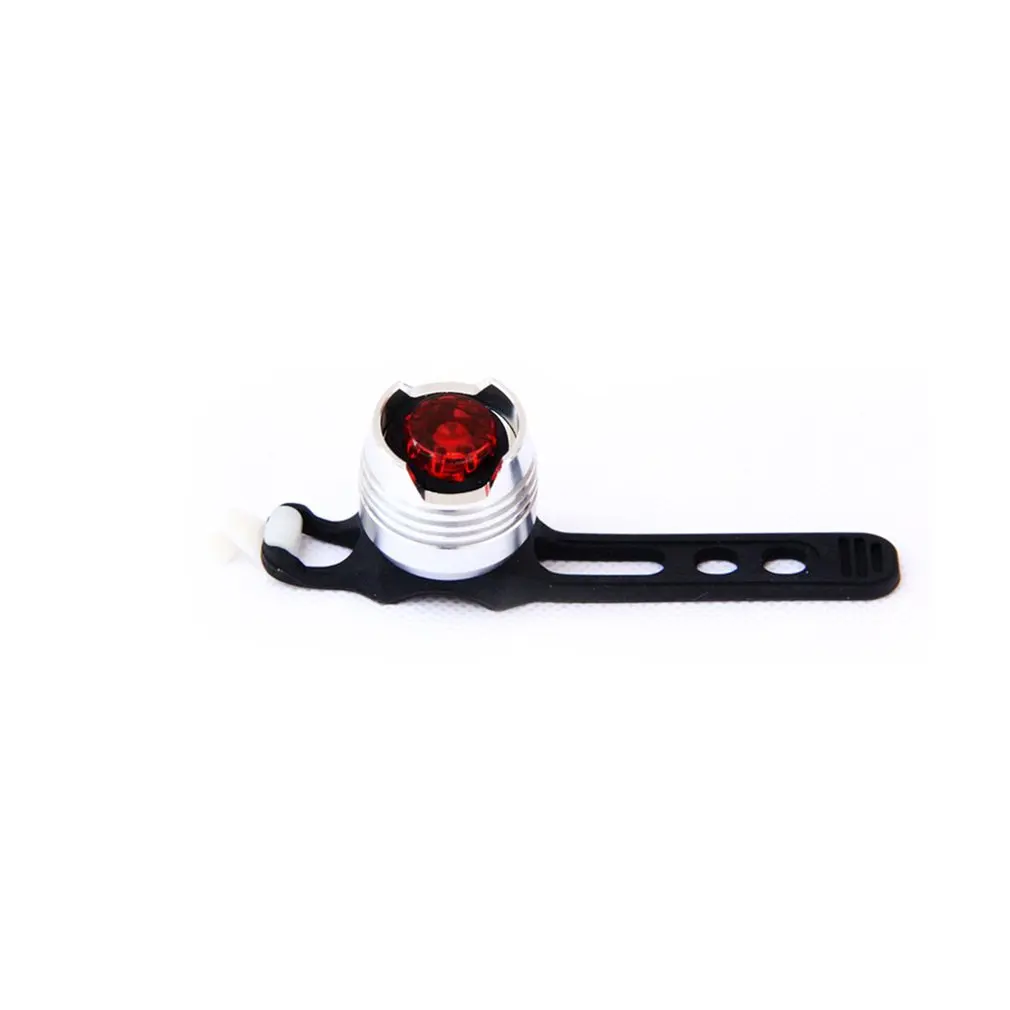 

Bicycle LED Light Aluminum Tail Light High Brightness Ruby Tail Light Warning Safety Helmet Light