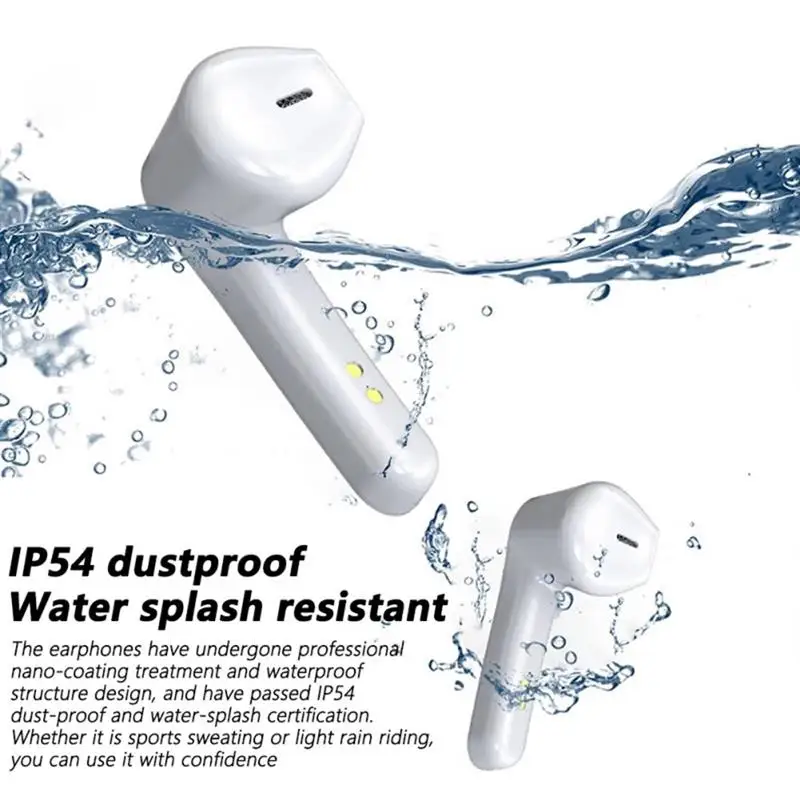 

HiFi TWS Bluetooth Headset With Microphone Touch Control Wireless Headset Hifi Mini In Ear Sports Rrunning Earphone
