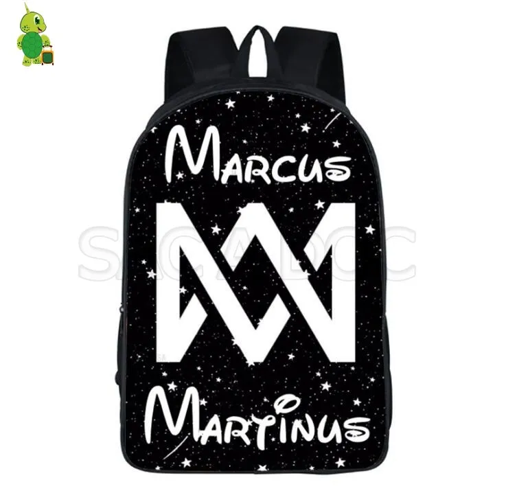 Mochila Маркус и Мартинус рюкзак для женщин школьная сумка для подростков девочек мальчиков Водонепроницаемый модный рюкзак для путешествия Сумка - Цвет: 3