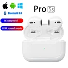 2021 новые игровые никаких задержек Высокая мощность Зеленая лазерная указка гарнитуры супер мини сенсорный Управление вкладыши Pro 5S мини Беспроводной Bluetooth наушники-вкладыши TWS с наушник с зарядный чехол