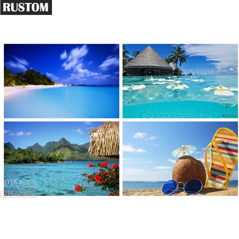 

5D DIY Diamond Painting Landscape Posters Cross Stitch Kits Mosaic Wall Diamond Embroidery Full Picture Living Room Home Decor