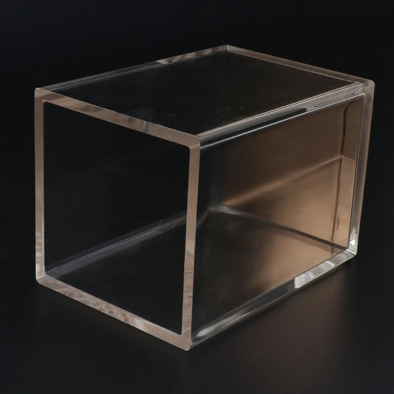 

Desk Organizer Transparency Pencil Case Pen Container Rose Gold Stationery