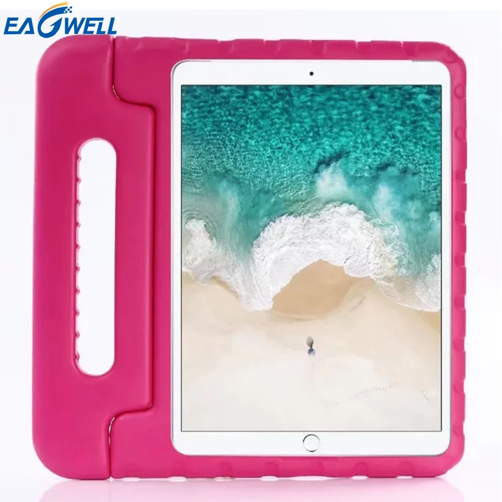 Детский чехол для iPad 10 2 дюймов 7 го поколения 2019 подставка с ручкой EVA